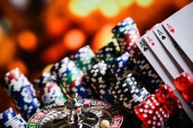 Live casino gaming interface with multiple table options